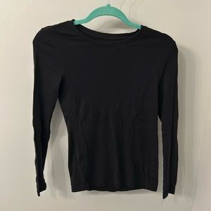 Black long sleeve shirt. Brand is faded glory. Women’s size S/CH (4-6)
